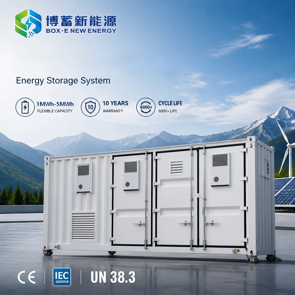 All In One 1MWh Energy Storage Container System Bess 20ft Container 5mwh Lithium Battery