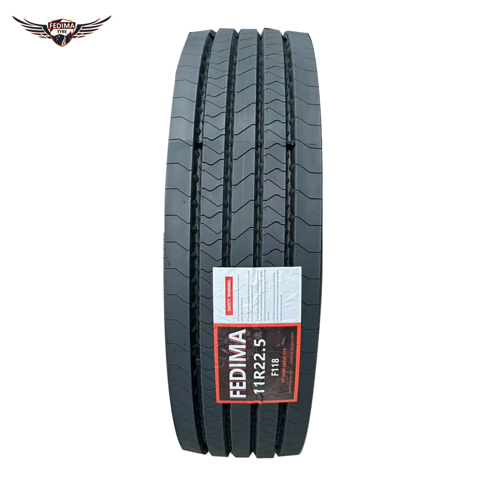 steer/all-position truck tyre 315/80R22.5 F118 FEDIMA brand for all positions