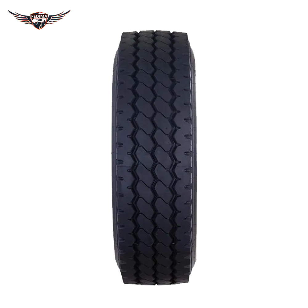 FEIDMA Truck Tyre F205 12.00R24-24PR Open Shoulder Design For Region Better Heat Dissipation