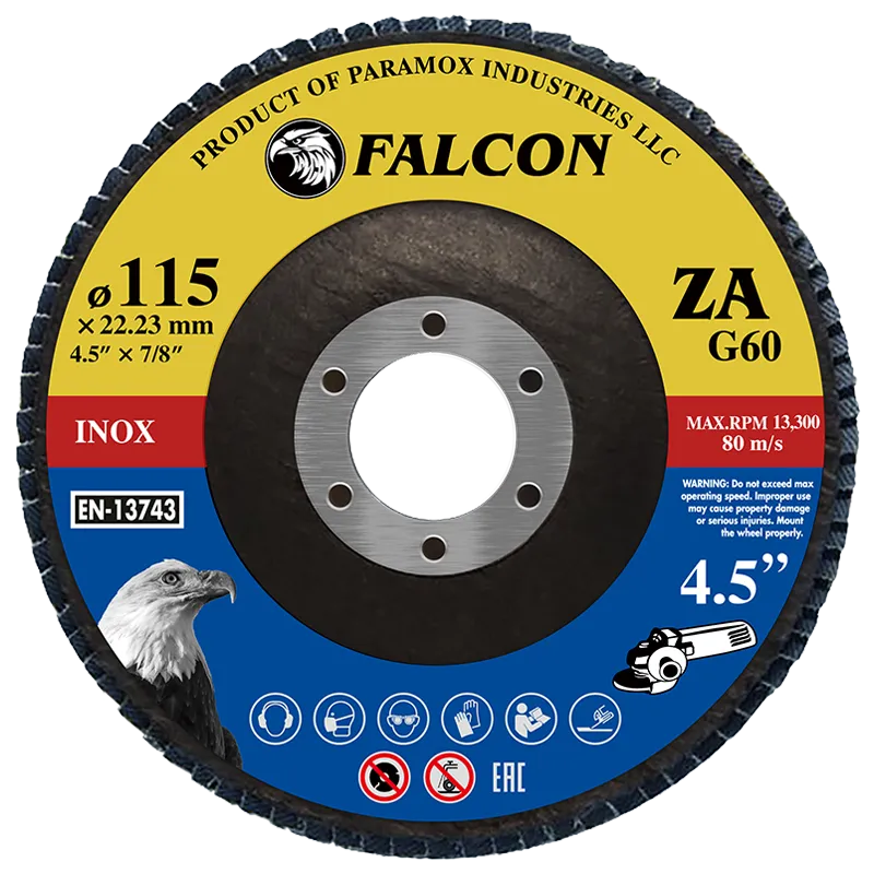 What types of flap discs are there?