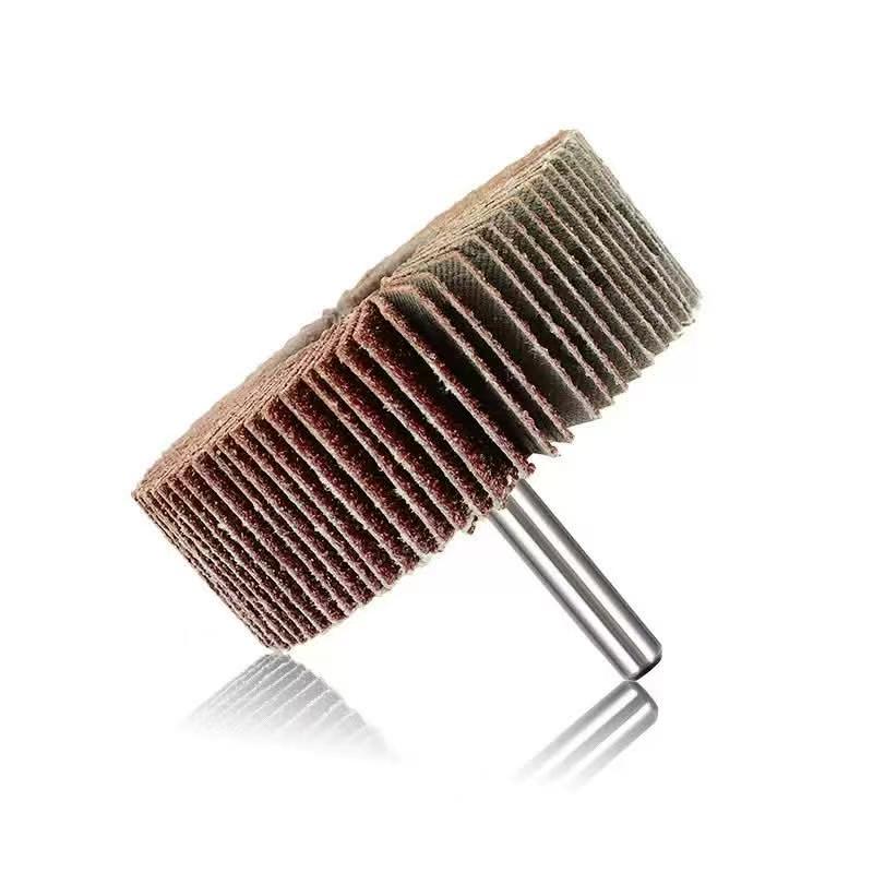 Roda Flap Terpasang dengan Batang 6 mm
