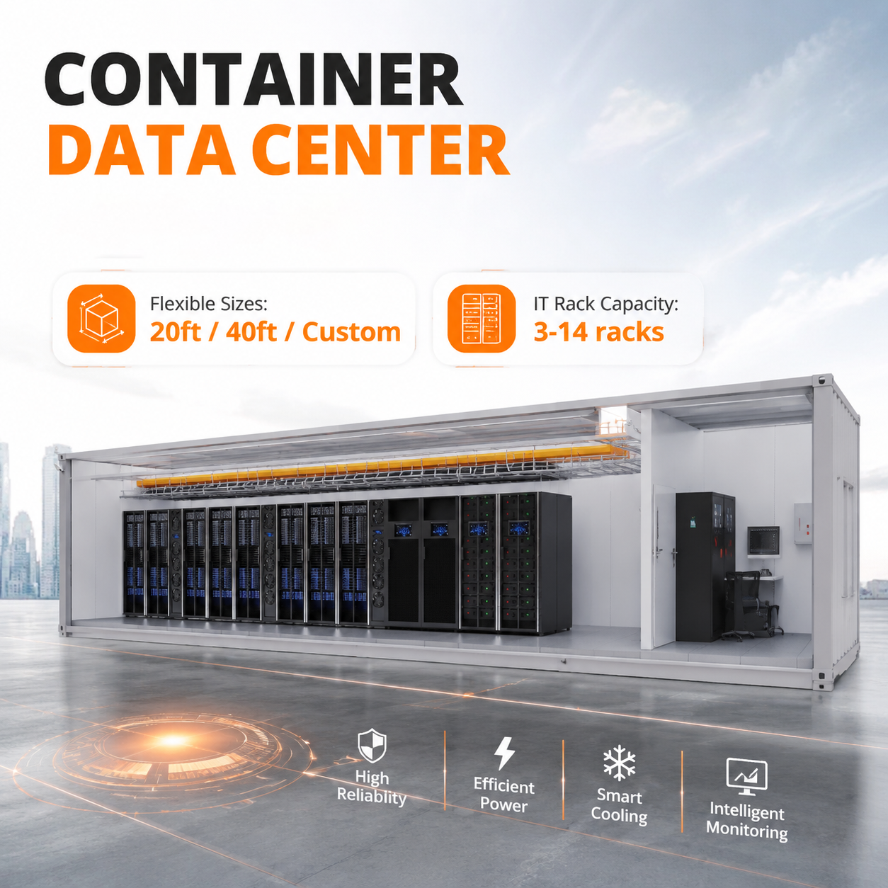 إعادة تشكيل البنية التحتية باستخدام مراكز البيانات الجاهزة
