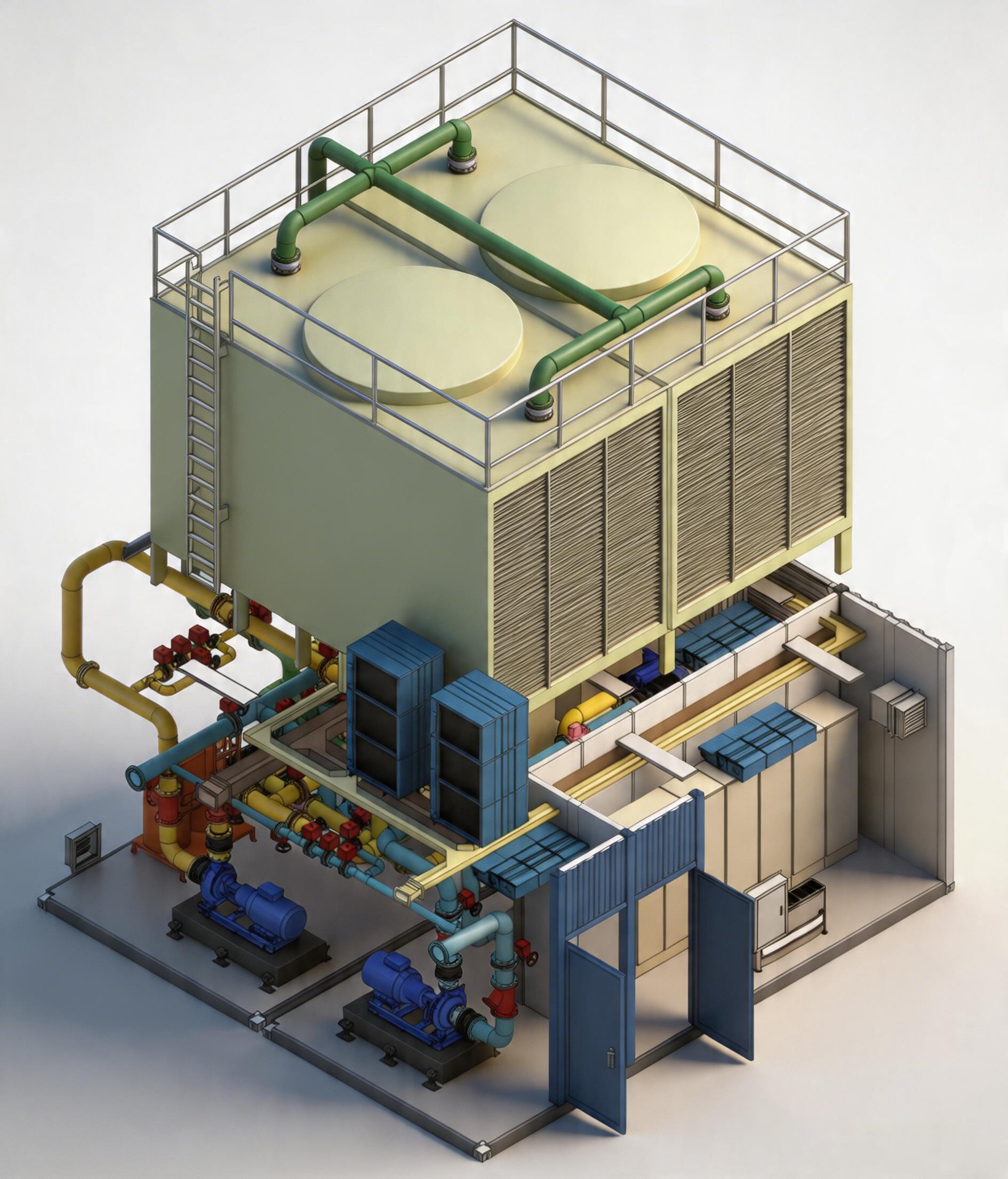 Advanced AI Server Room Cooling Technology for Optimal Performance