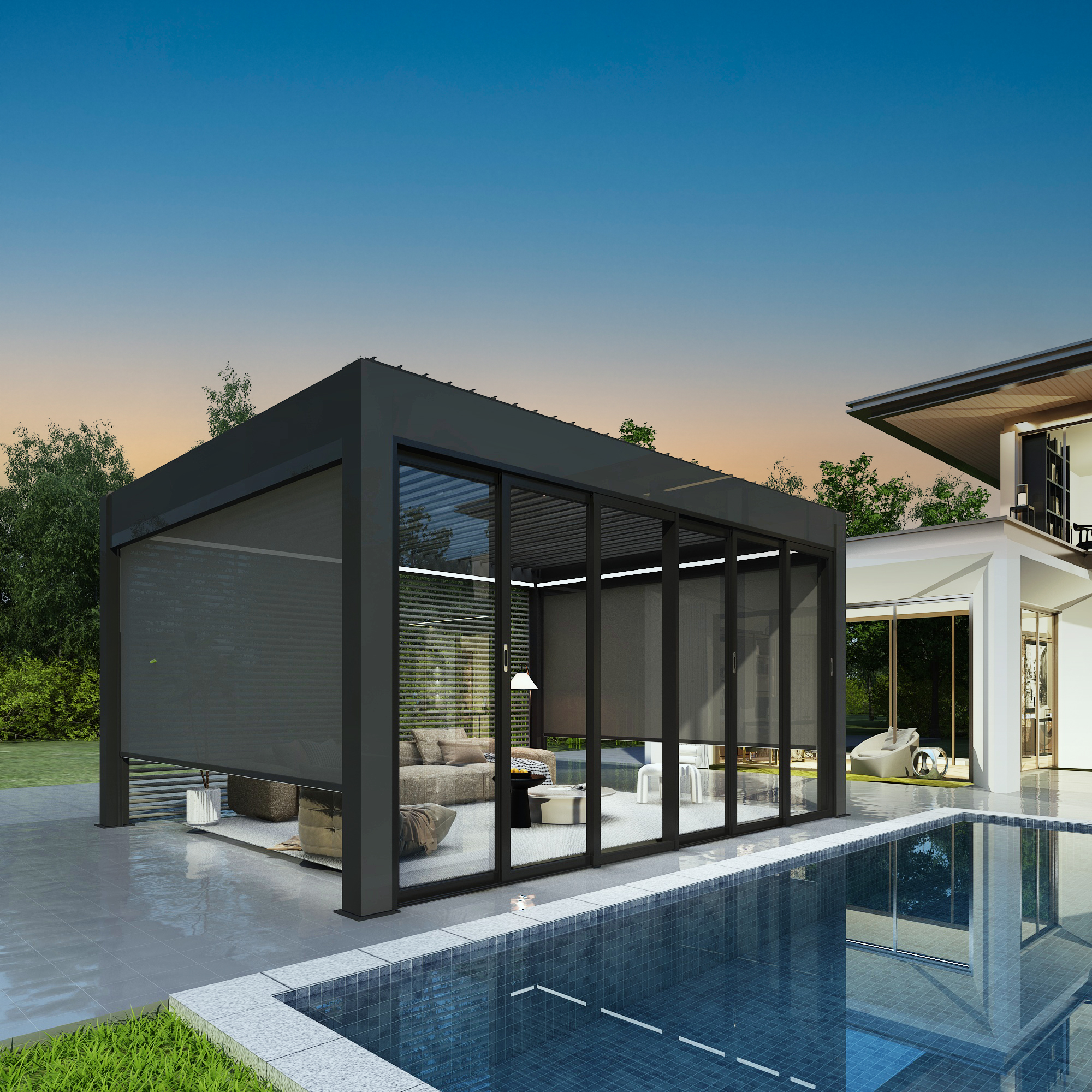 redefining light and shadow aesthetics mingchen sunshading launches the next generation mc 2026 series smart all weather sun protection system-0