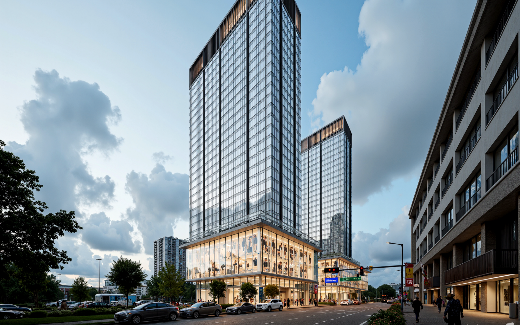 An Office Building In Canada