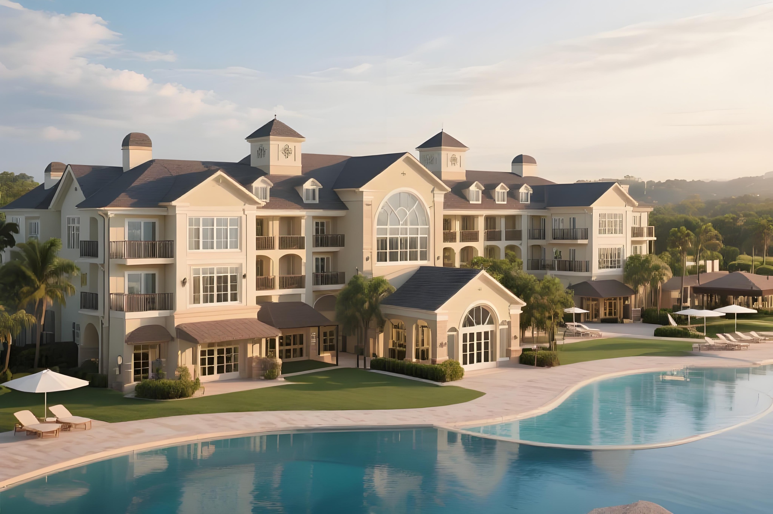 A large coastal resort in Spain