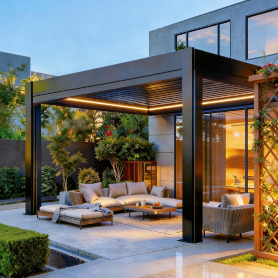 Redefining Light and Shadow Aesthetics: Mingchen Sunshading Launches the Next-Generation "MC-2026" Series Smart All-Weather Sun Protection System