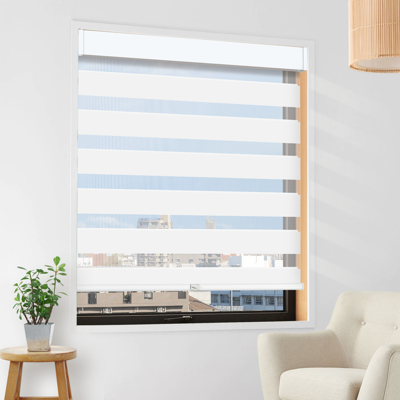 Key Benefits of Motorized Zebra Blinds