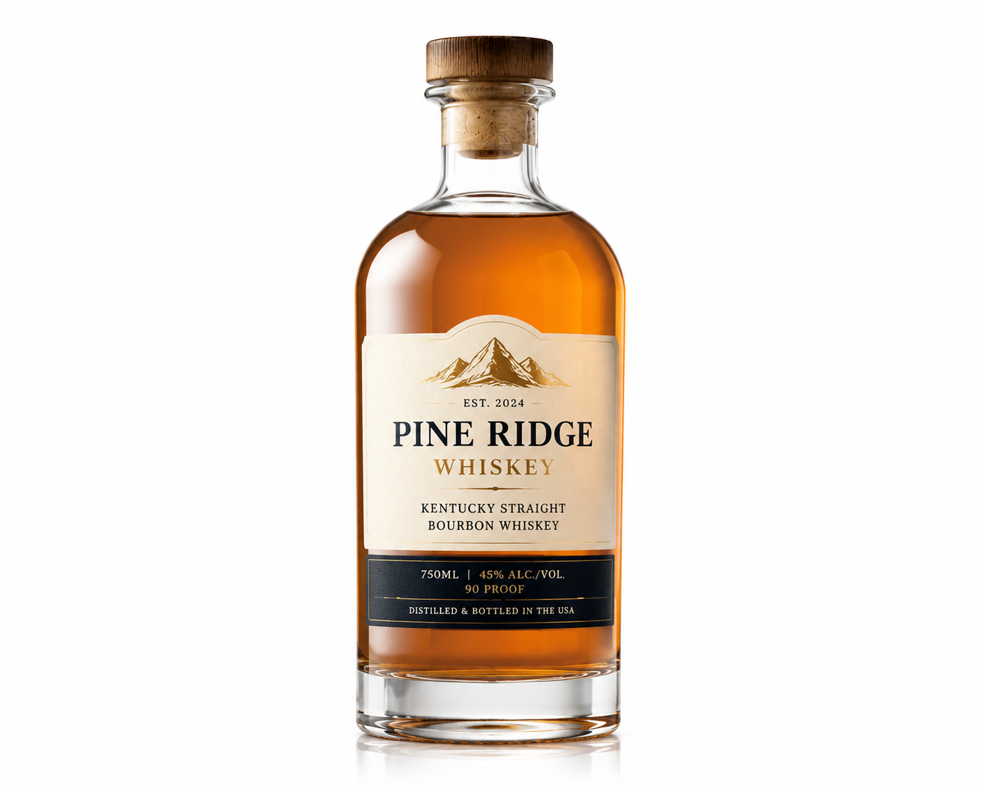 Case Study | Brand Project PINE RIDGE WHISKEY Kentucky Straight Bourbon Whiskey