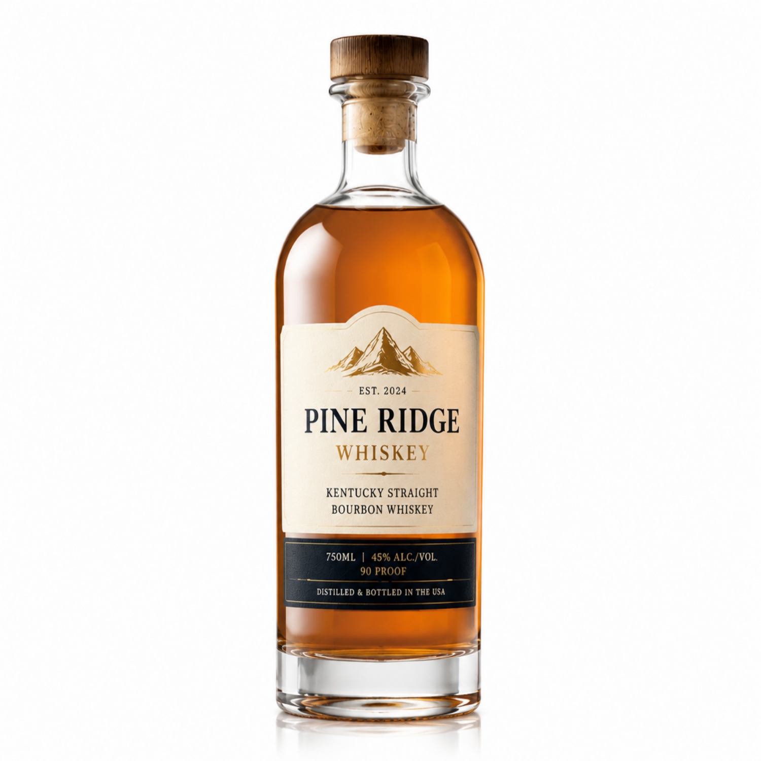 Case Study | Brand Project PINE RIDGE WHISKEY Kentucky Straight Bourbon Whiskey