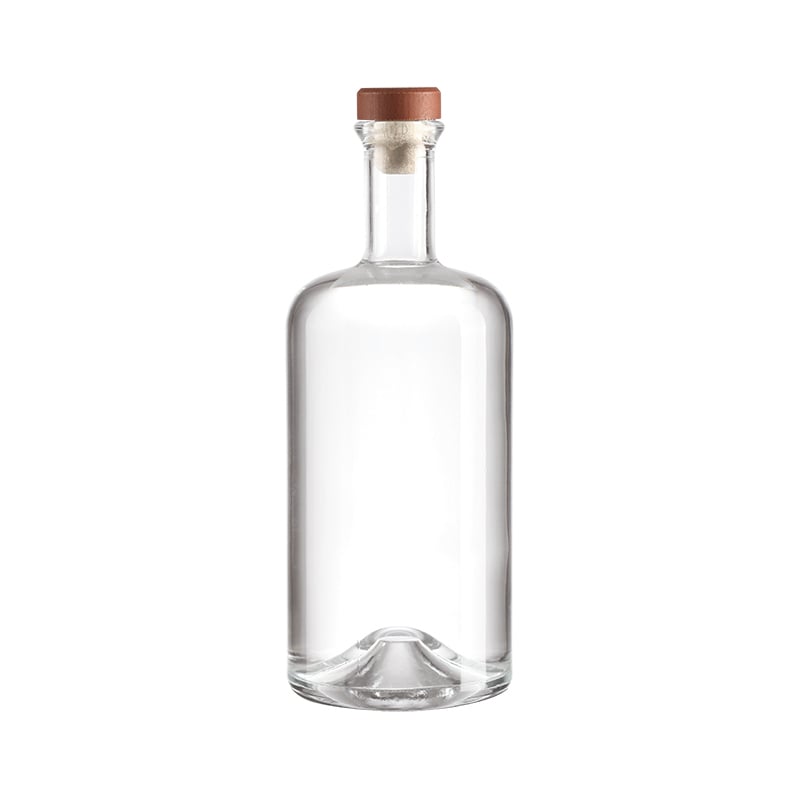 High-quality crystal white glass spirits bottles, available in 750ml and 700ml. Suitable for whisky, vodka, tequila, rum and other spirits. Compatible with cork stoppers and polymer stoppers.