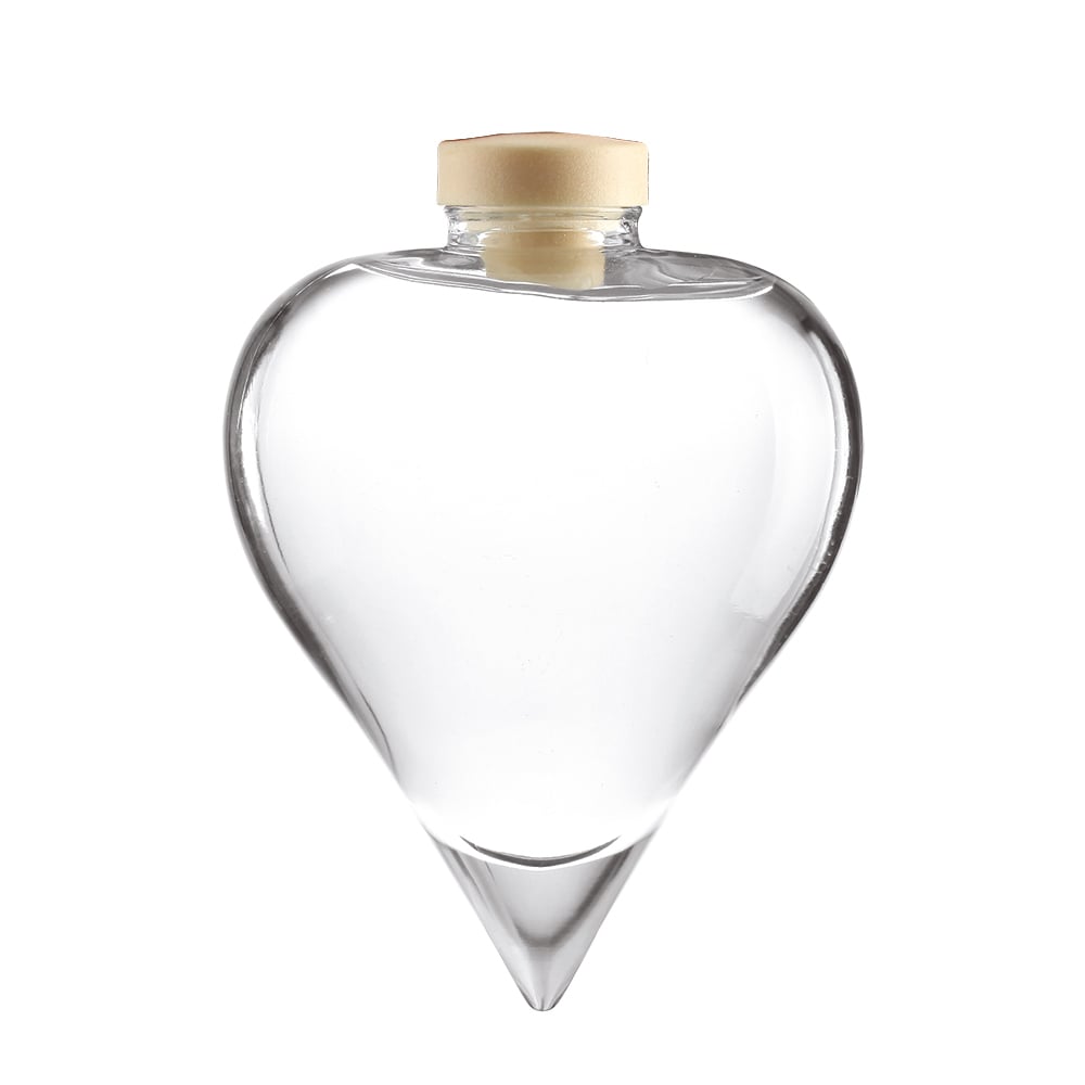 Premium Crystal Glass Liquor Bottle with Cork Stopper for Fruit Wines, Sweet Wines, Tequila 700ml/750ml/500ml