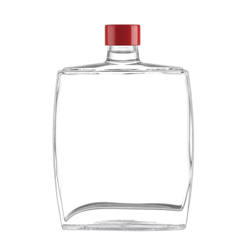 Premium crystal white glass liquor bottles, available in 700ml and 750ml, ideal for whisky, vodka, tequila, rum, brandy and other spirits. Support customization including screen printing, hot stamping, logos and pattern design.