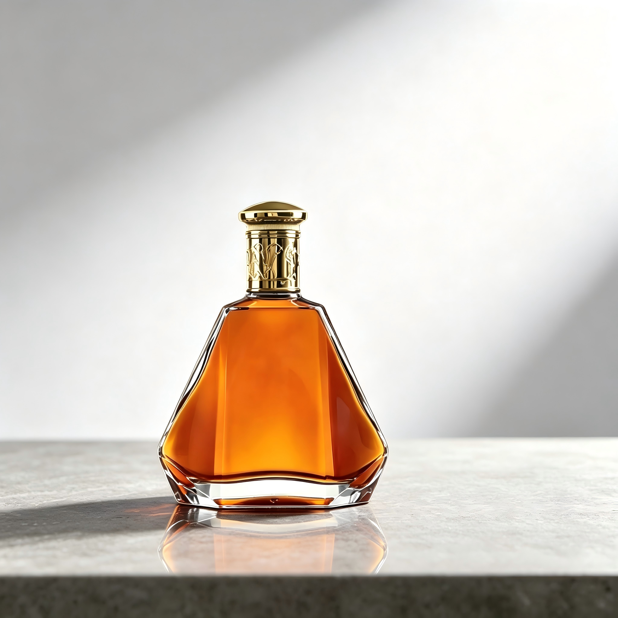 Brandy Spirits Glass Bottle Packaging Case Study