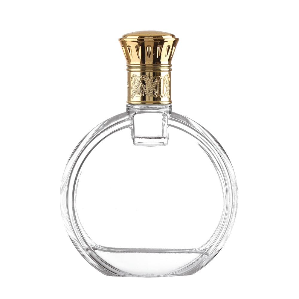 High-end crystal white glass liquor bottle, empty spirit bottle, available in 700ml and 750ml. Ideal bottle type for tequila, rum, whiskey, brandy and other collectible spirits.