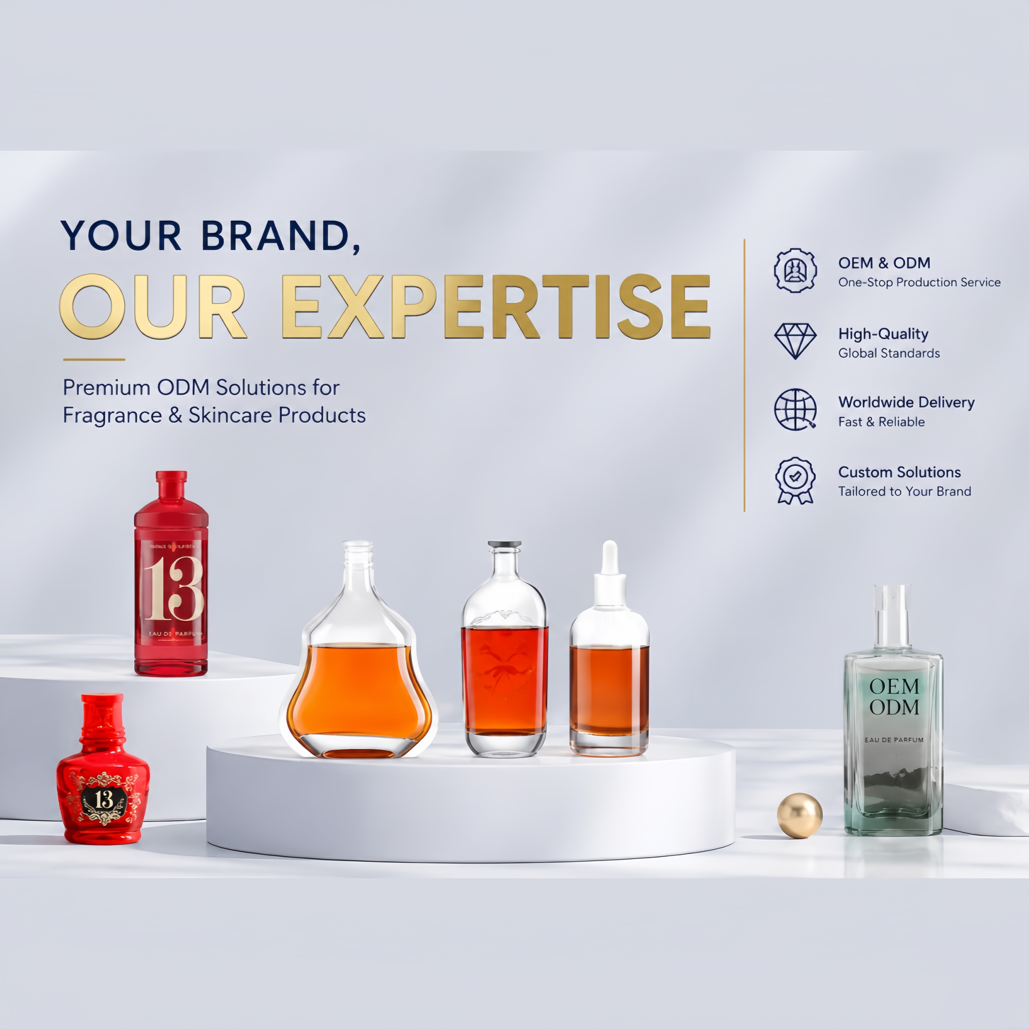 Custom Decorative Processes for Spirits Glass Bottles