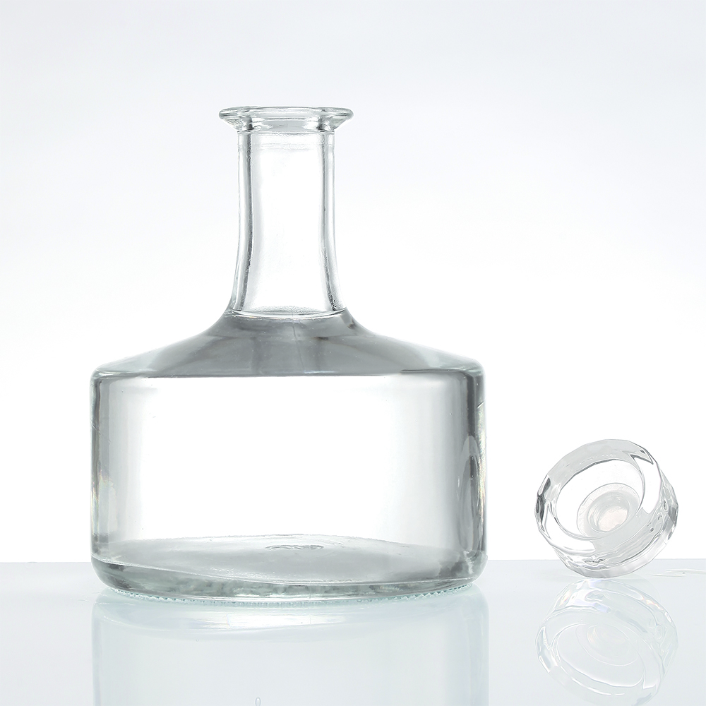 Premium Clear Crystal Spirits Glass Bottles