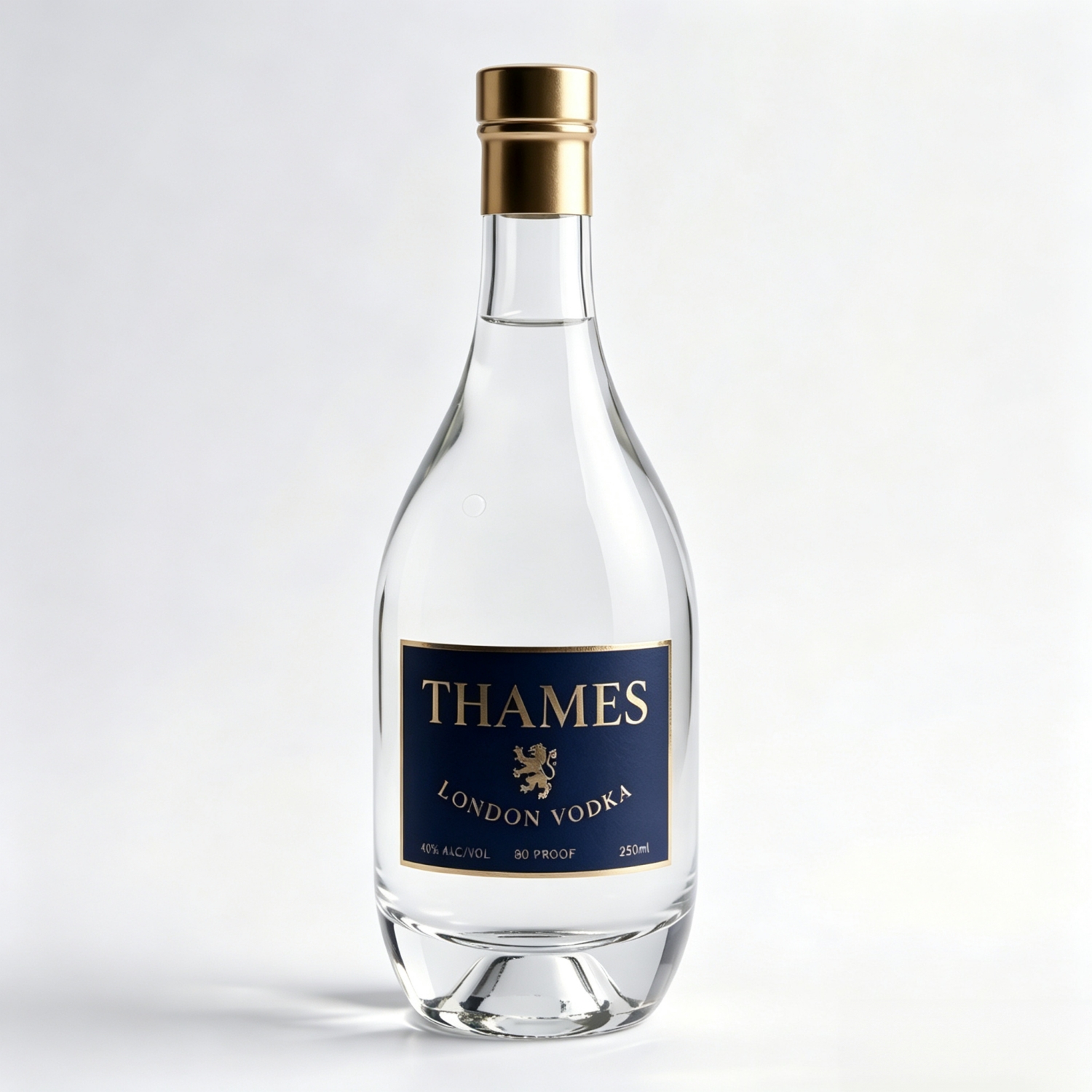 Case Study | Premium London Vodka Glass Bottle Customization