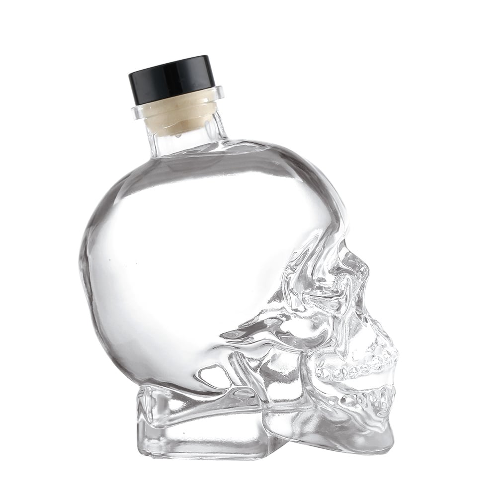 High-End Crystal Clear Glass Liquor Bottle – 700ml/750ml Designed for premium spirits including vodka, brandy, rum, tequila, and whiskey. 