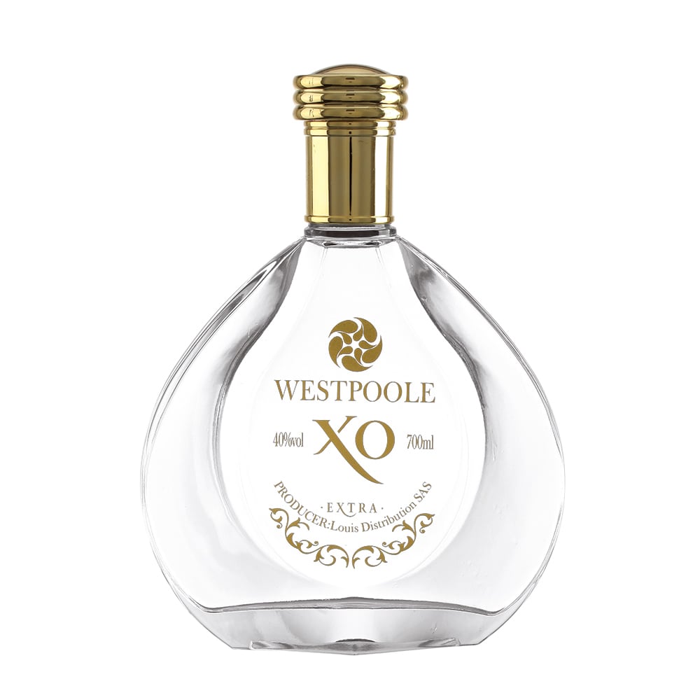 Premium Crystal Glass Liquor Bottles Custom Hot Stamping & Fired Printing / Logo Available on Bottle Body 700ml & 750ml Suitable for Brandy, Whiskey, Rum and Other Spirits Equipped with Custom Cork Stoppers & Metal Caps