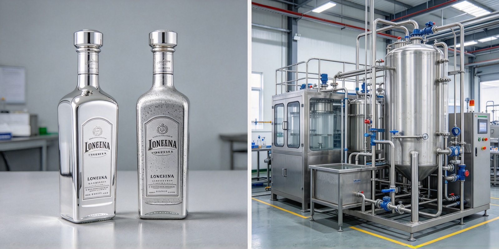 Electroplating defects on glass bottles — coating uniformity and adhesion challenge