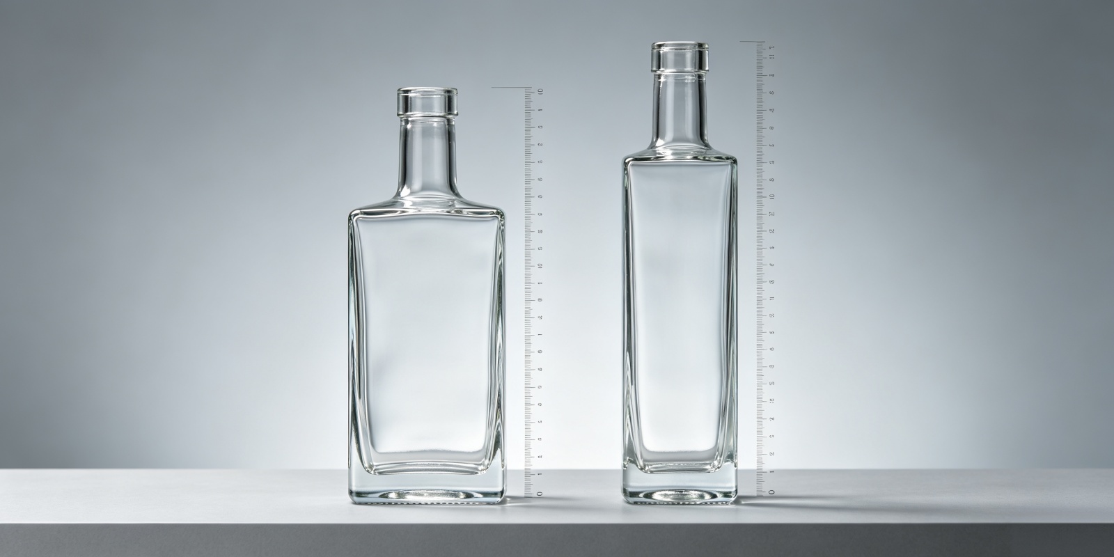 700ml vs 750ml spirits bottle comparison — EU and US standard fill sizes