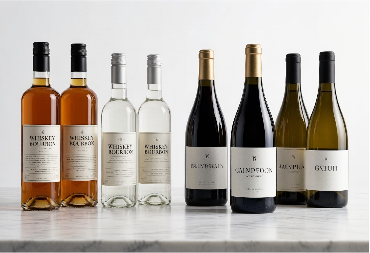 Spirits Bottles vs. Wine Bottles: What's the Difference?