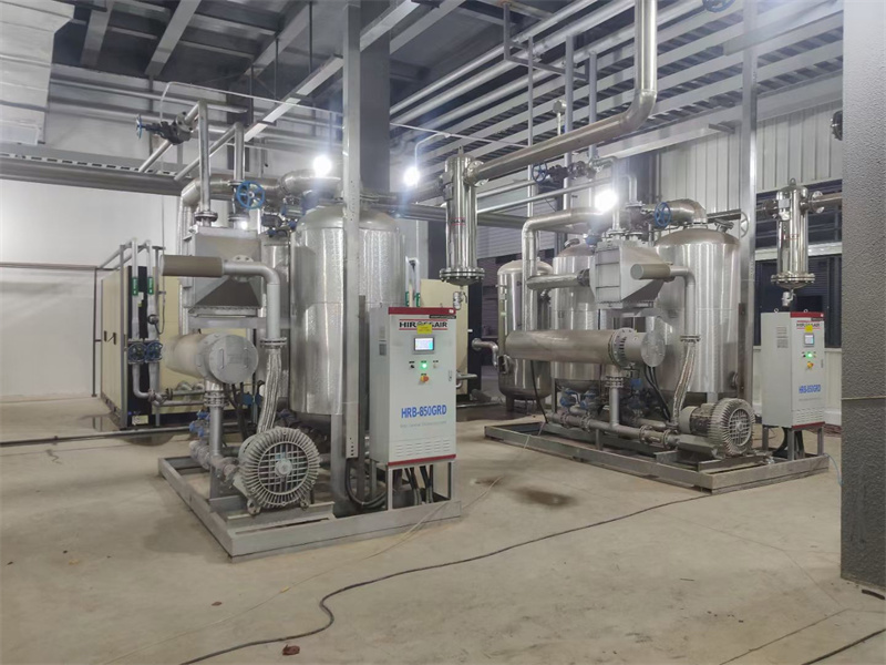 Battery Gigafactory – Upgrading from Heated Purge to Stainless Steel Blower Purge Dryers