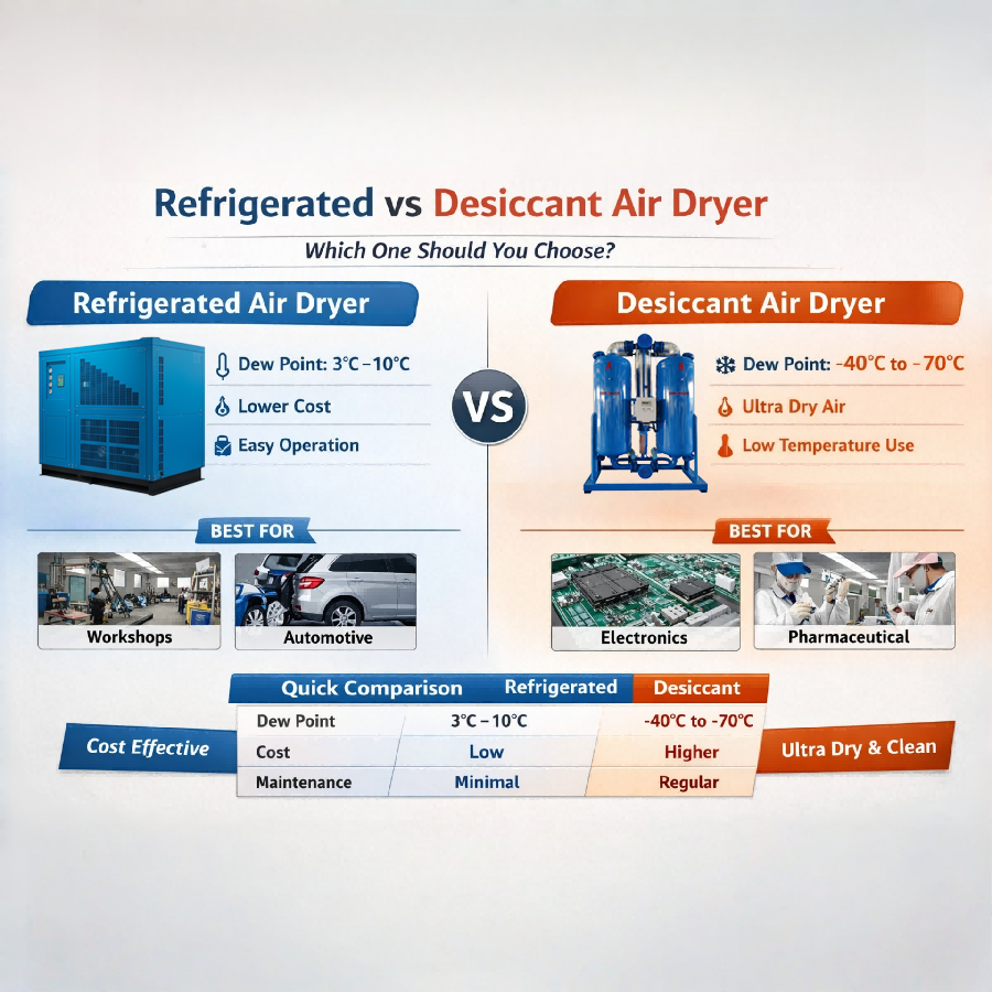 Refrigerated vs Desiccant Air Dryer Which One Should You Choose.png