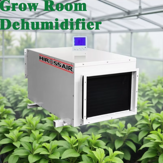 Ceiling Mounted Industrial Duct Dehumidifier for Greenhouse New Condition Indoor Air Moisture Control for Grow Room