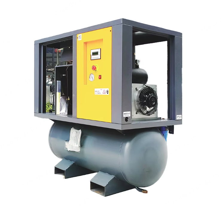 Portable 4 in 1 Air Screw Compressor With Air Tank Filter Dryer | Diesel or Electric Available