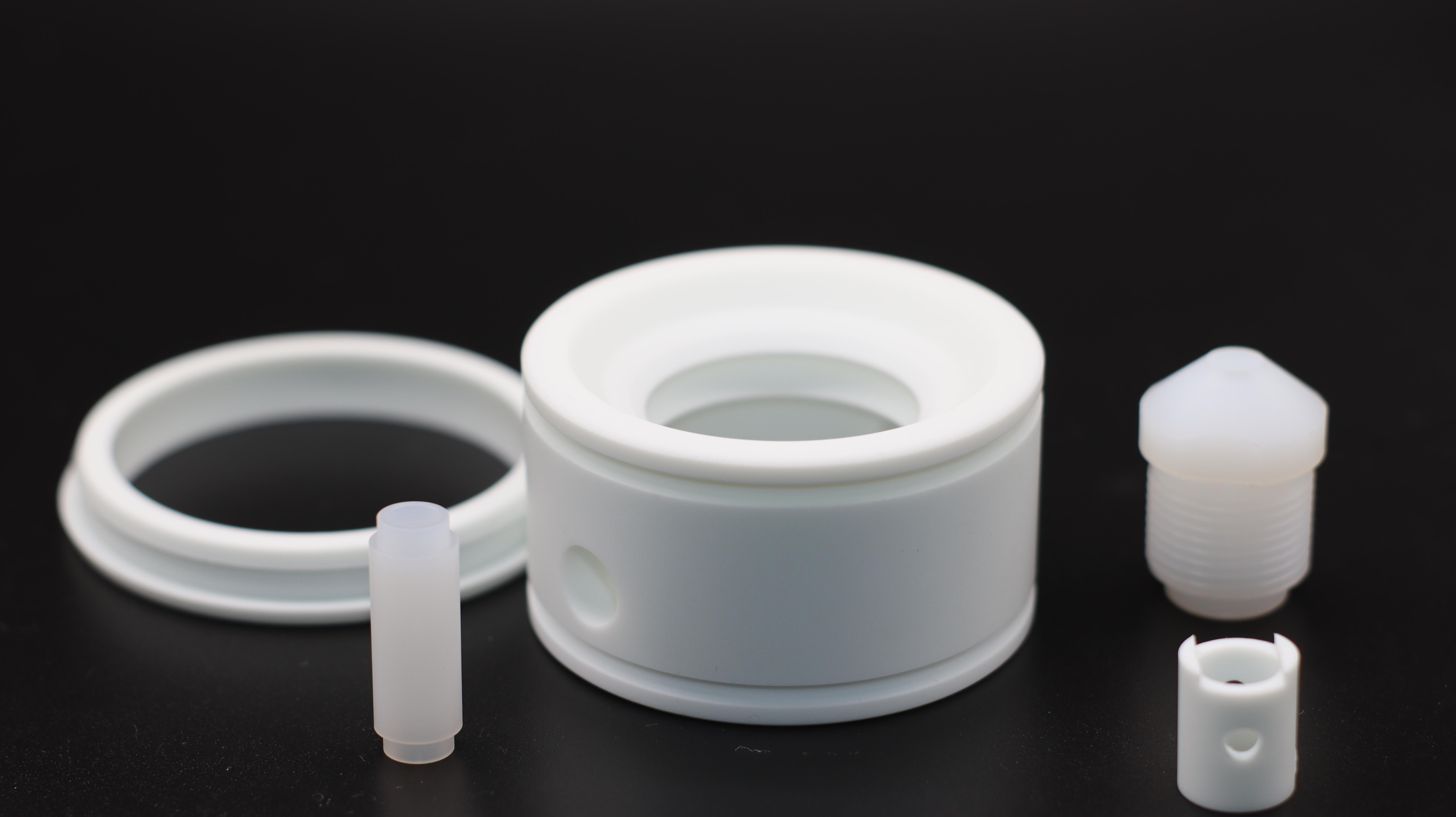 Peças personalizadas de alto desempenho em PTFE