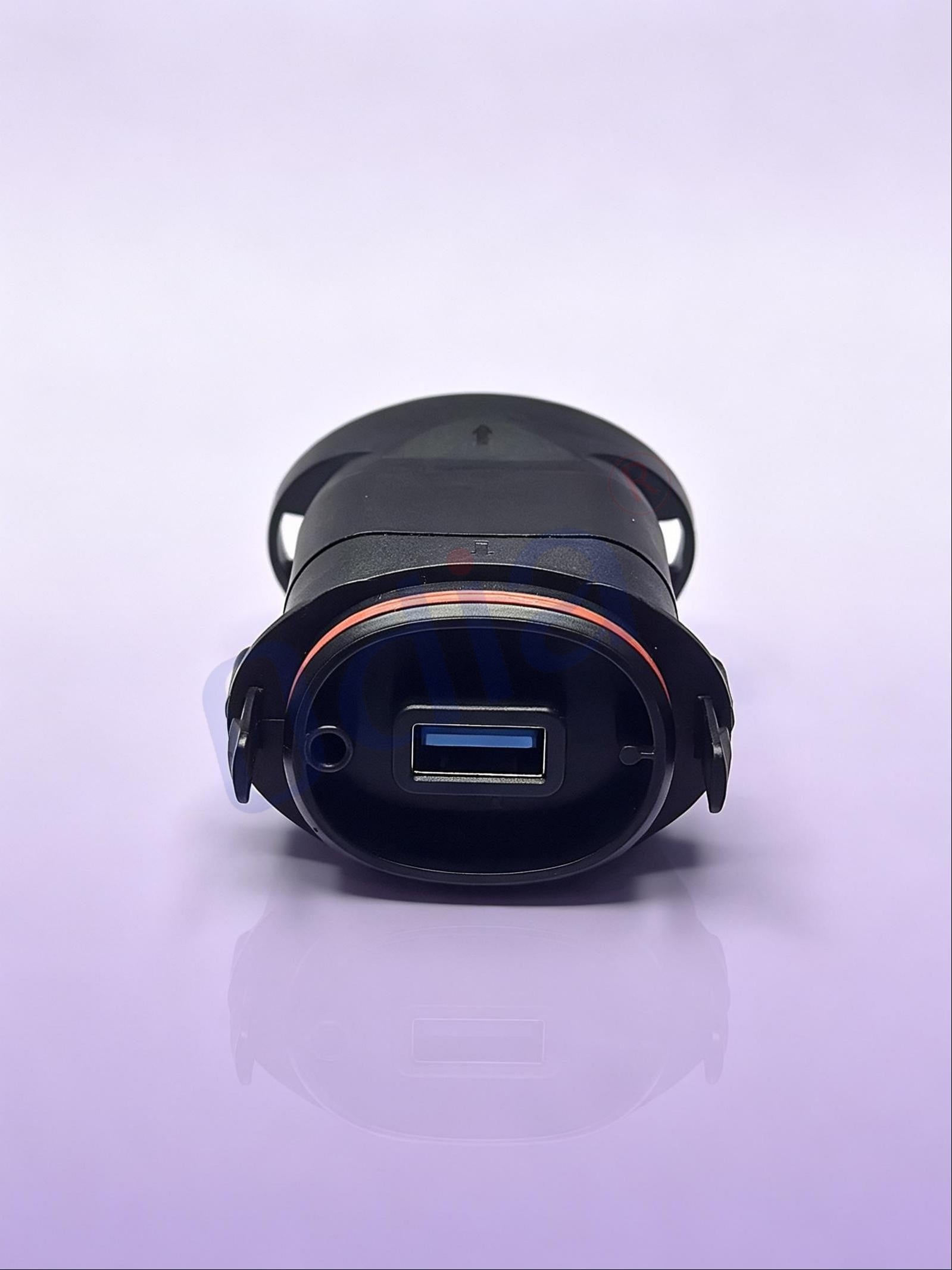 Snap-in Mount Hopewind USB Male-to-Female Adapter with Bare PCB Board