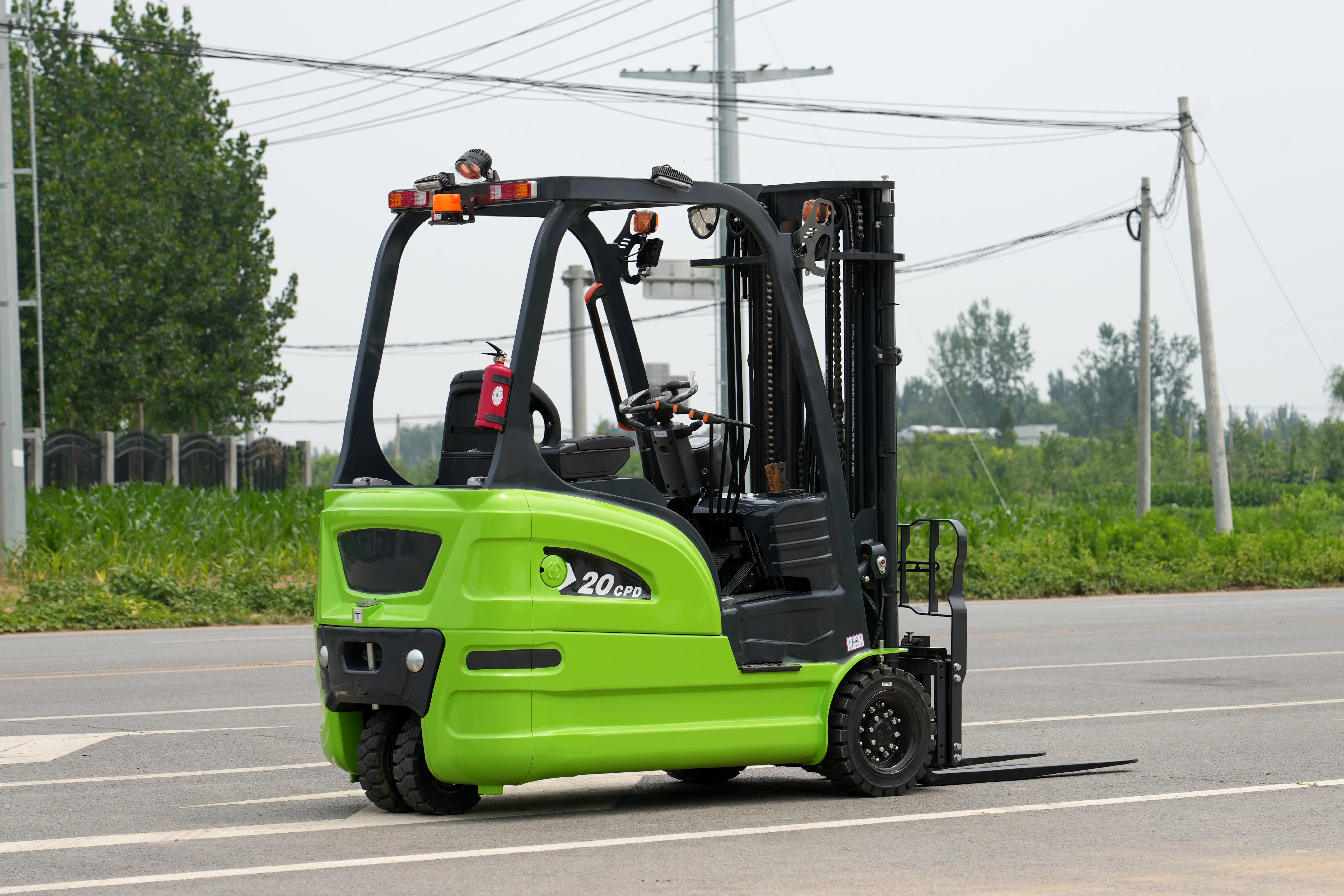 High-Performance 3 Wheel Electric Forklift for Efficient Operations