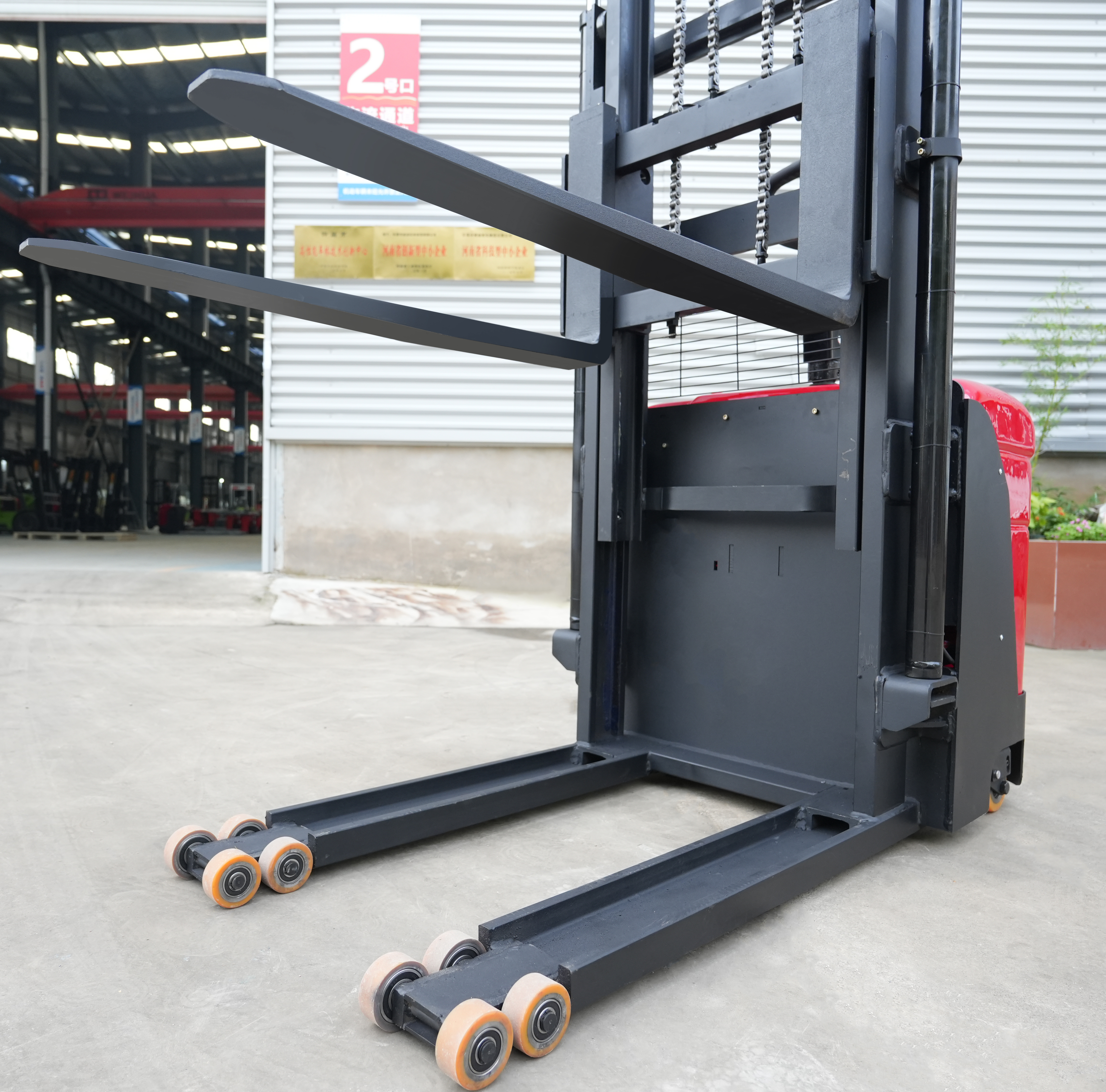 High-Performance Lithium Battery Stacker for Efficient Material Handling