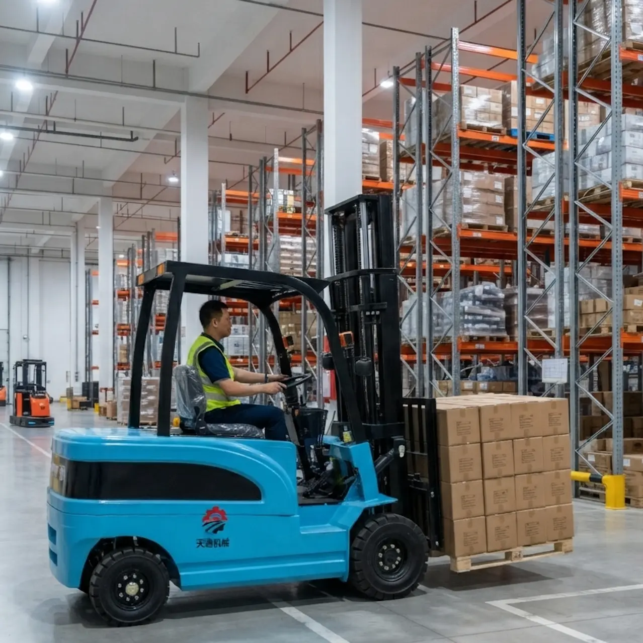 Improve Warehouse Efficiency with Electric Forklifts