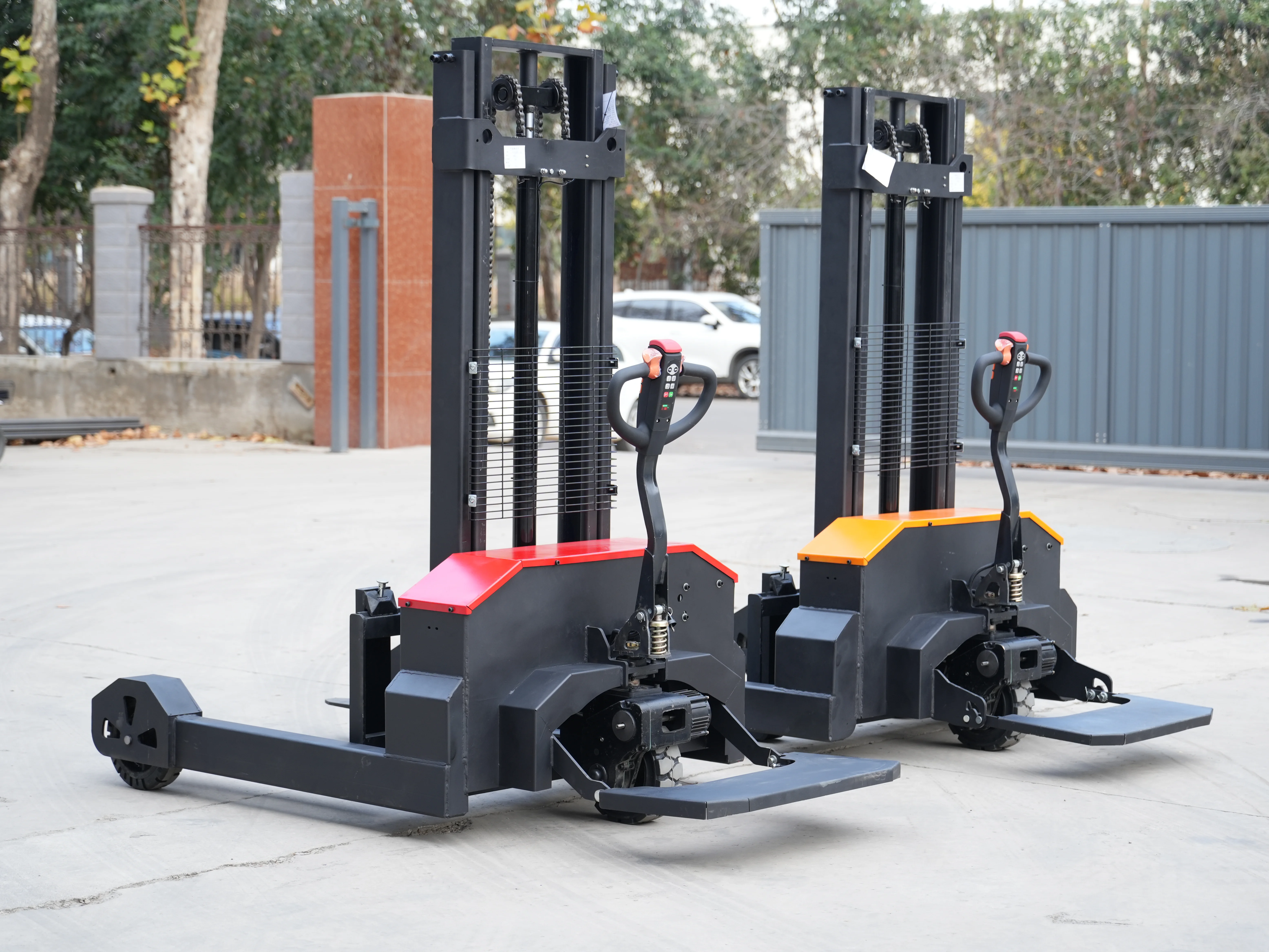 Enhance Your Operations with Our Lithium Pallet Stacker
