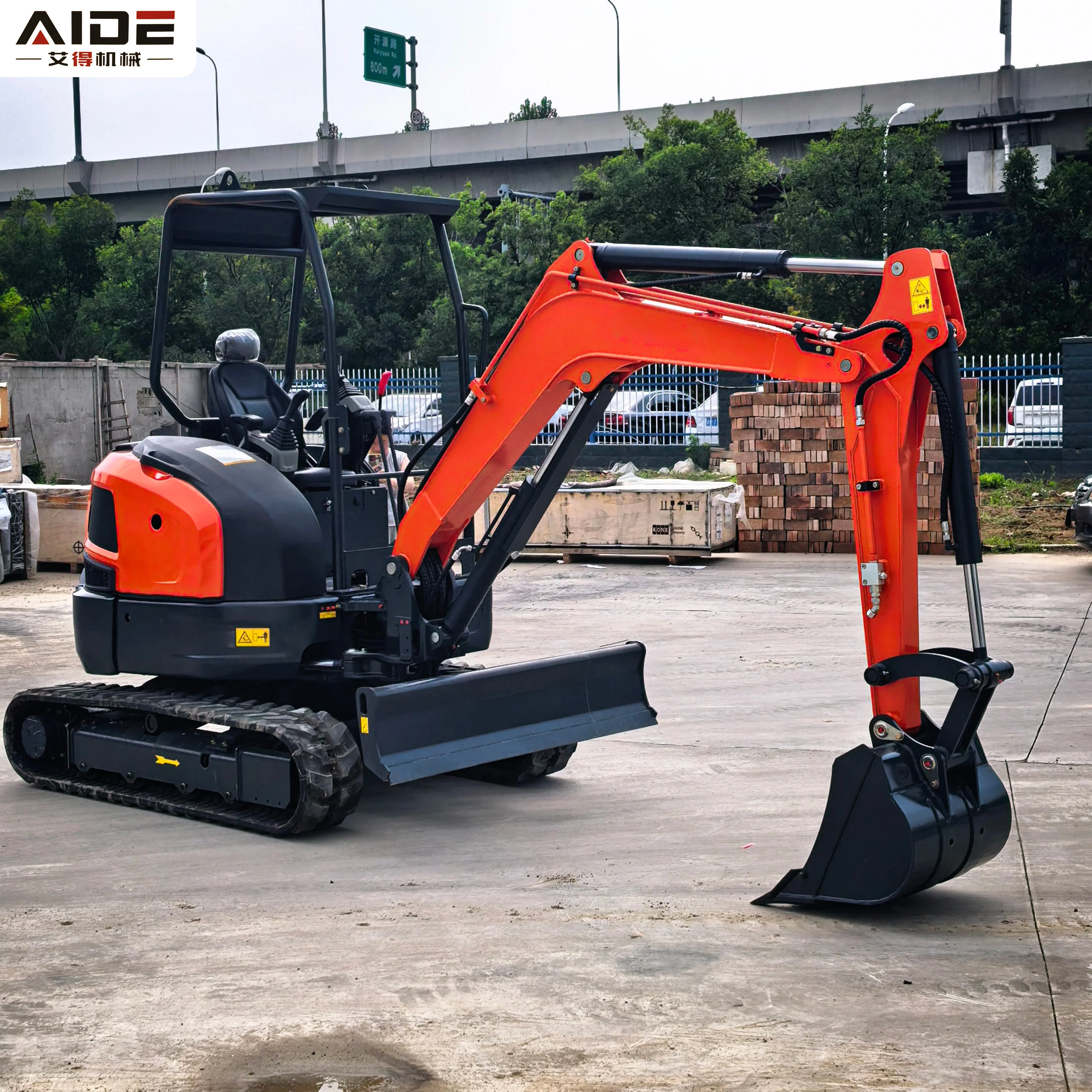 Miniexcavadoras hidráulicas de alto rendimiento para mercados globales