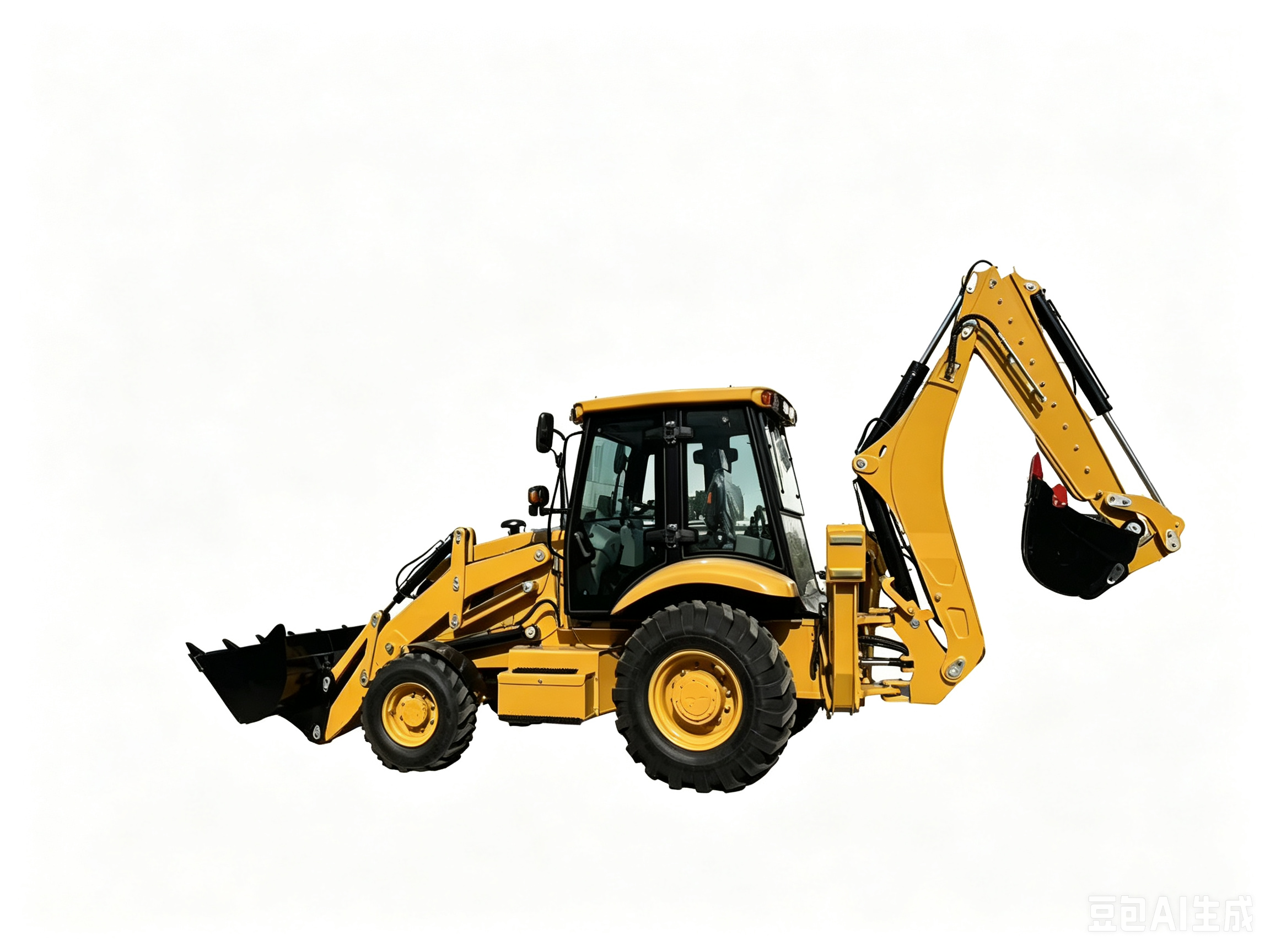 420F Backhoe Loader | Kôš pre lopatu s objemom 1,0 m³ | Dieselový motor Cummins 75 kW