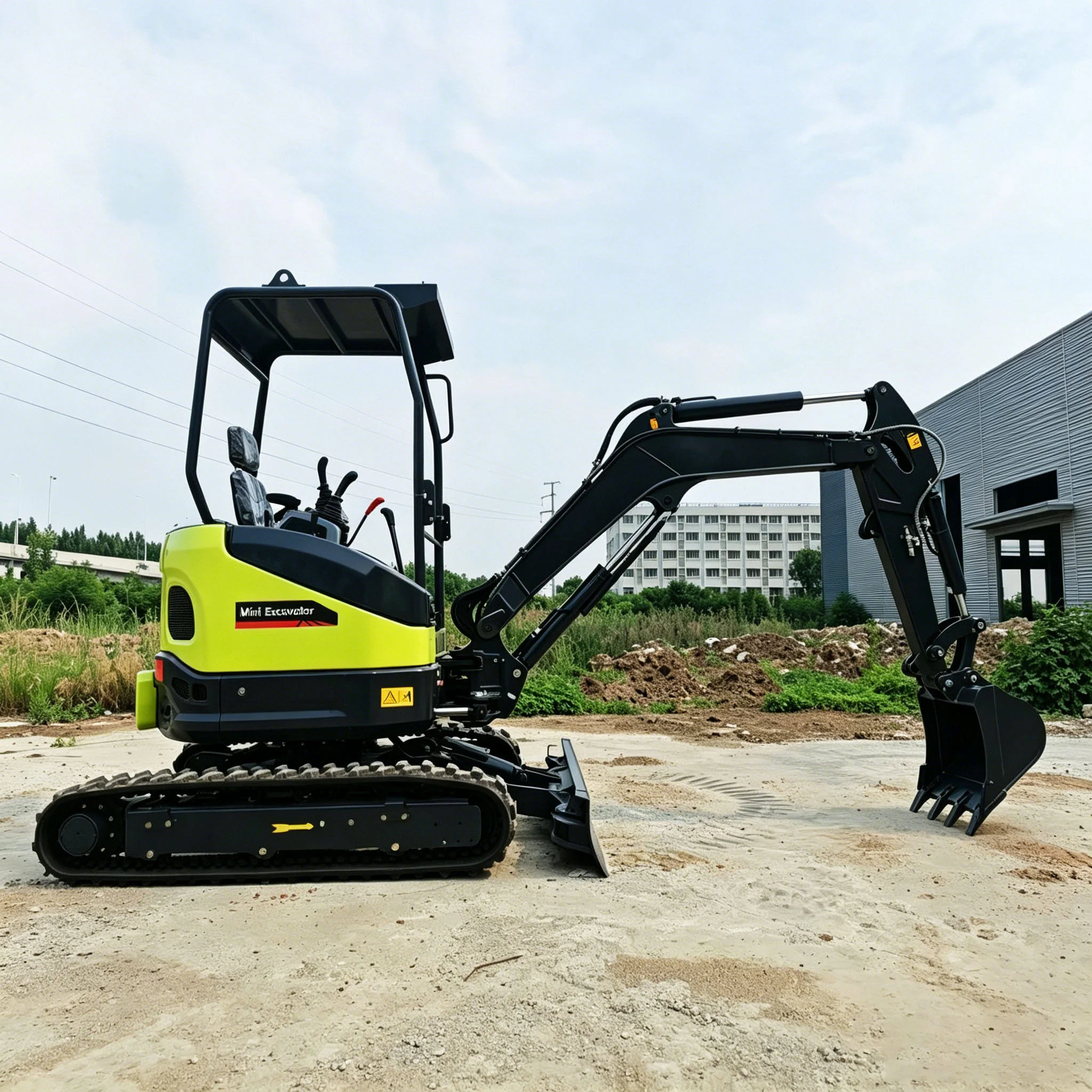 Excavadoras hidráulicas pequeñas de alta calidad para una construcción eficiente