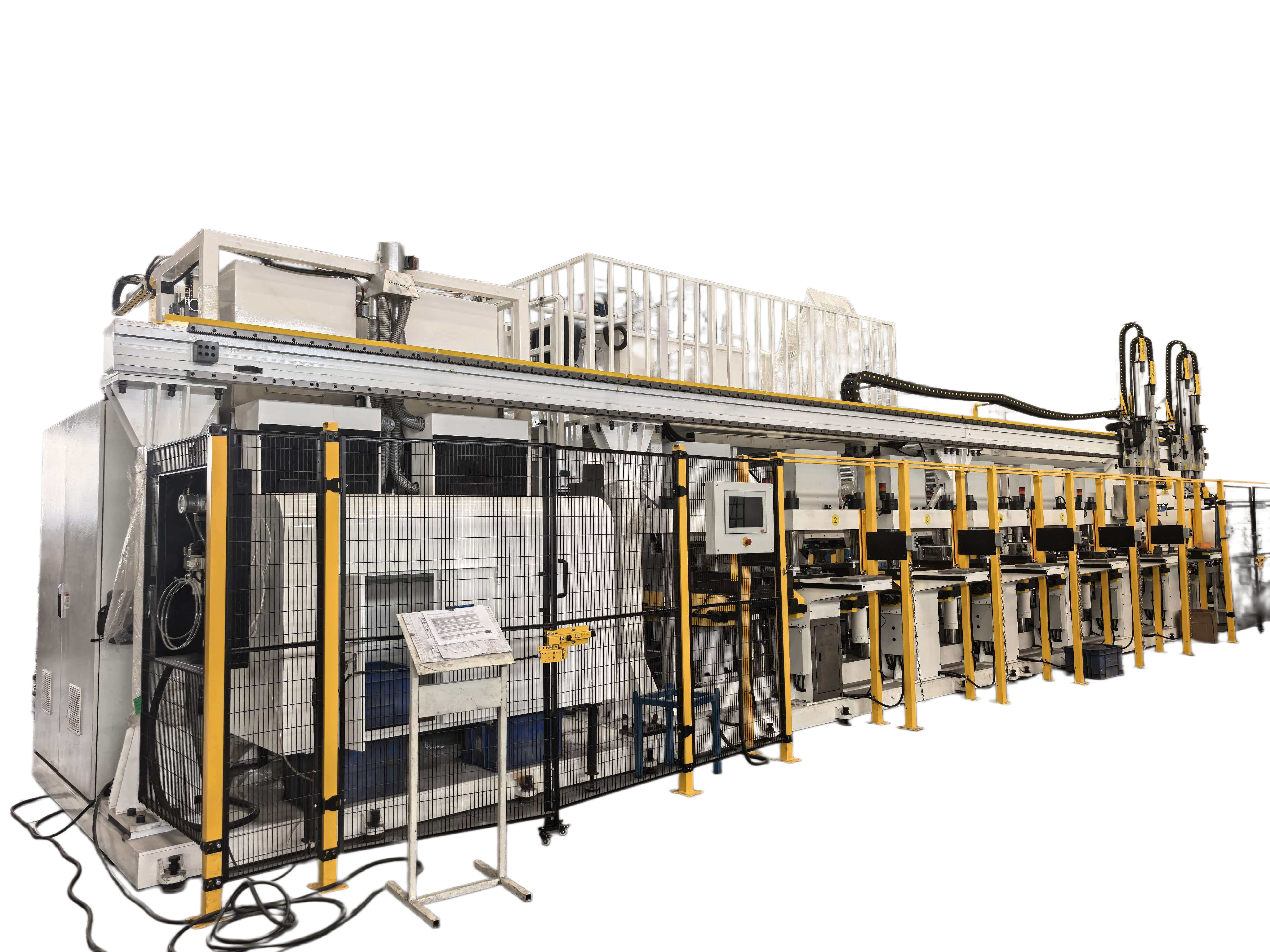 180T 6-station Automatic Proportional Hot Presses (Truss Type)