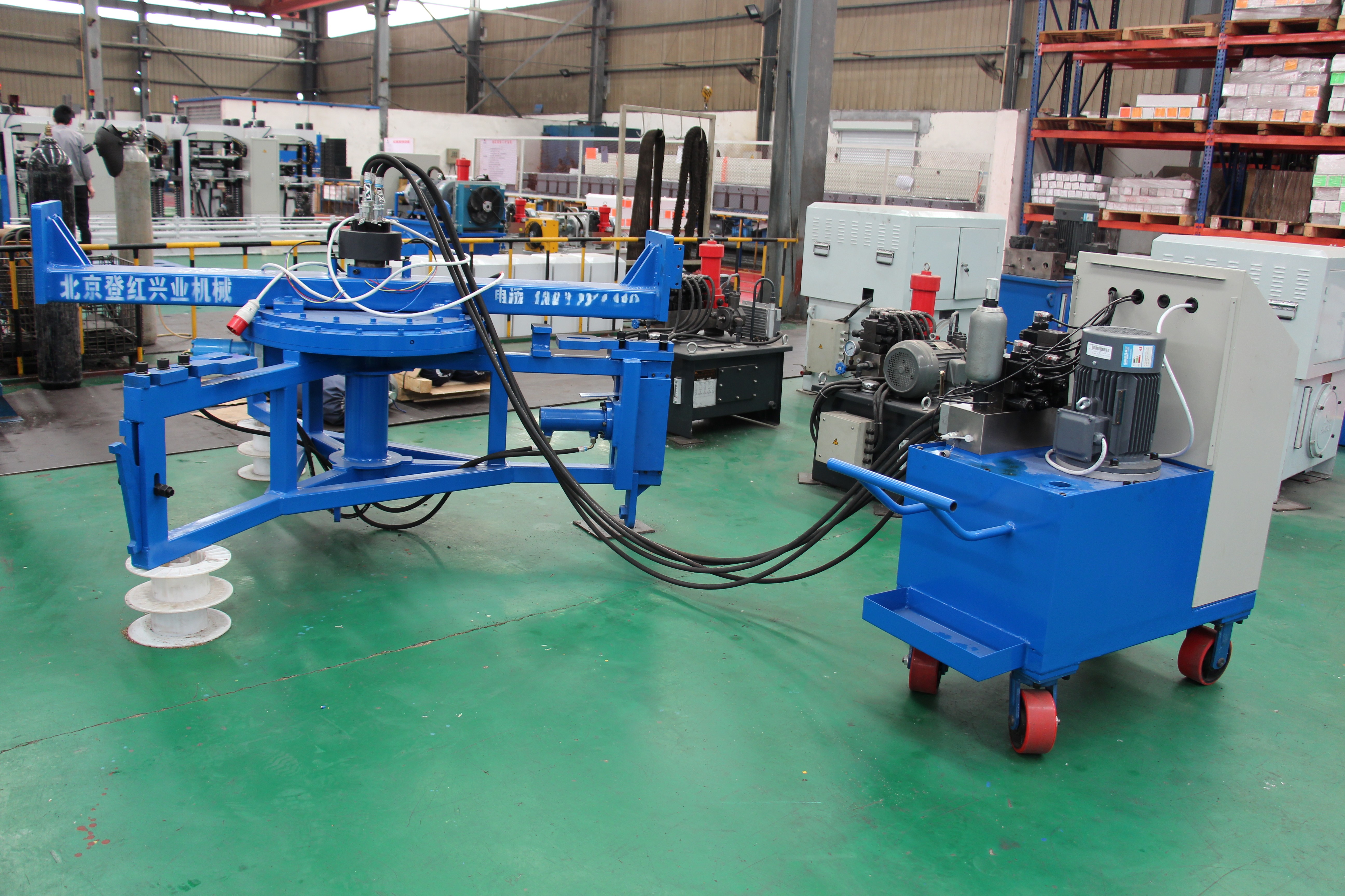 Blade Bolt Grinding Equipment for Wind Power