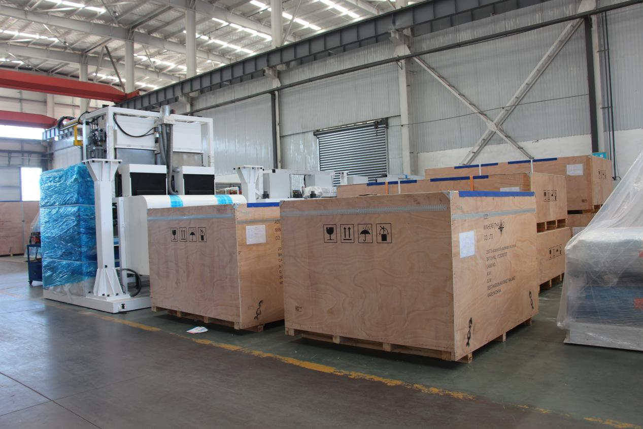 YueChuang Hydraulics' 200T 8-Station Fully Automatic Brake Pad Hot Press Sets Sail for Overseas, Successfully Delivered to WINHERE (Thailand) Co., Ltd.3.png