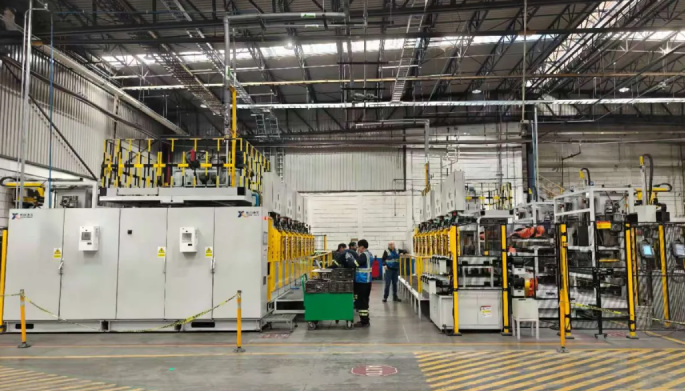 Successful Delivery of 200T 8 Station Fully Automatic Hot Press in ZF Mexico Plant