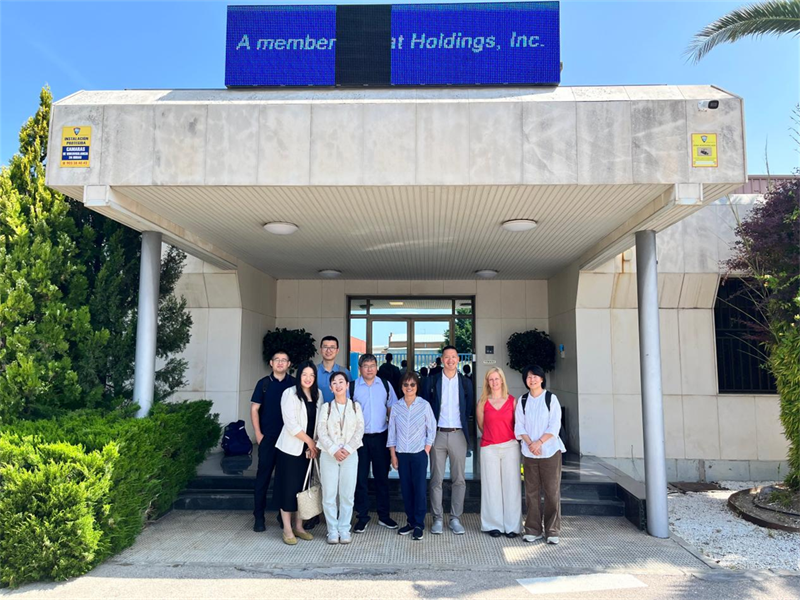 YueChuang Hydraulic Visits MAT FRICTION Spain and India