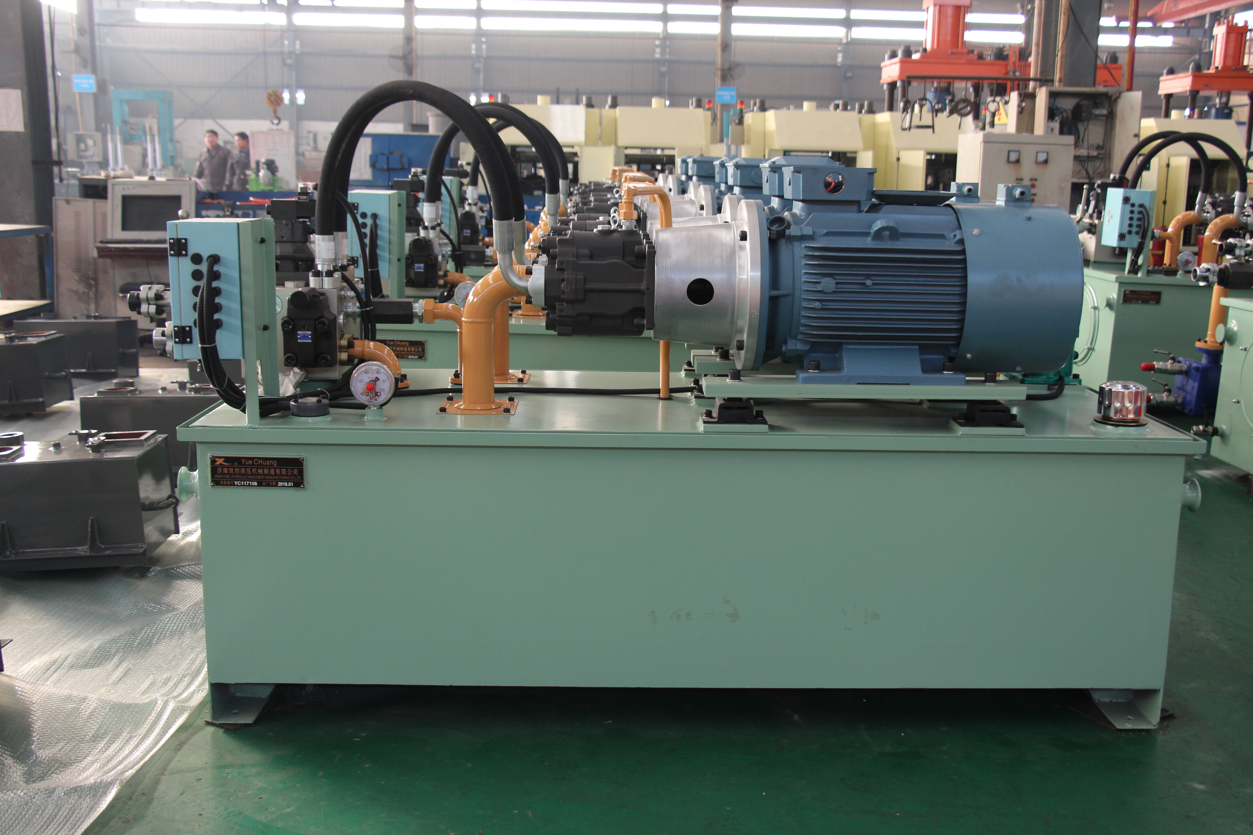 Vulcanizer Hydraulic System