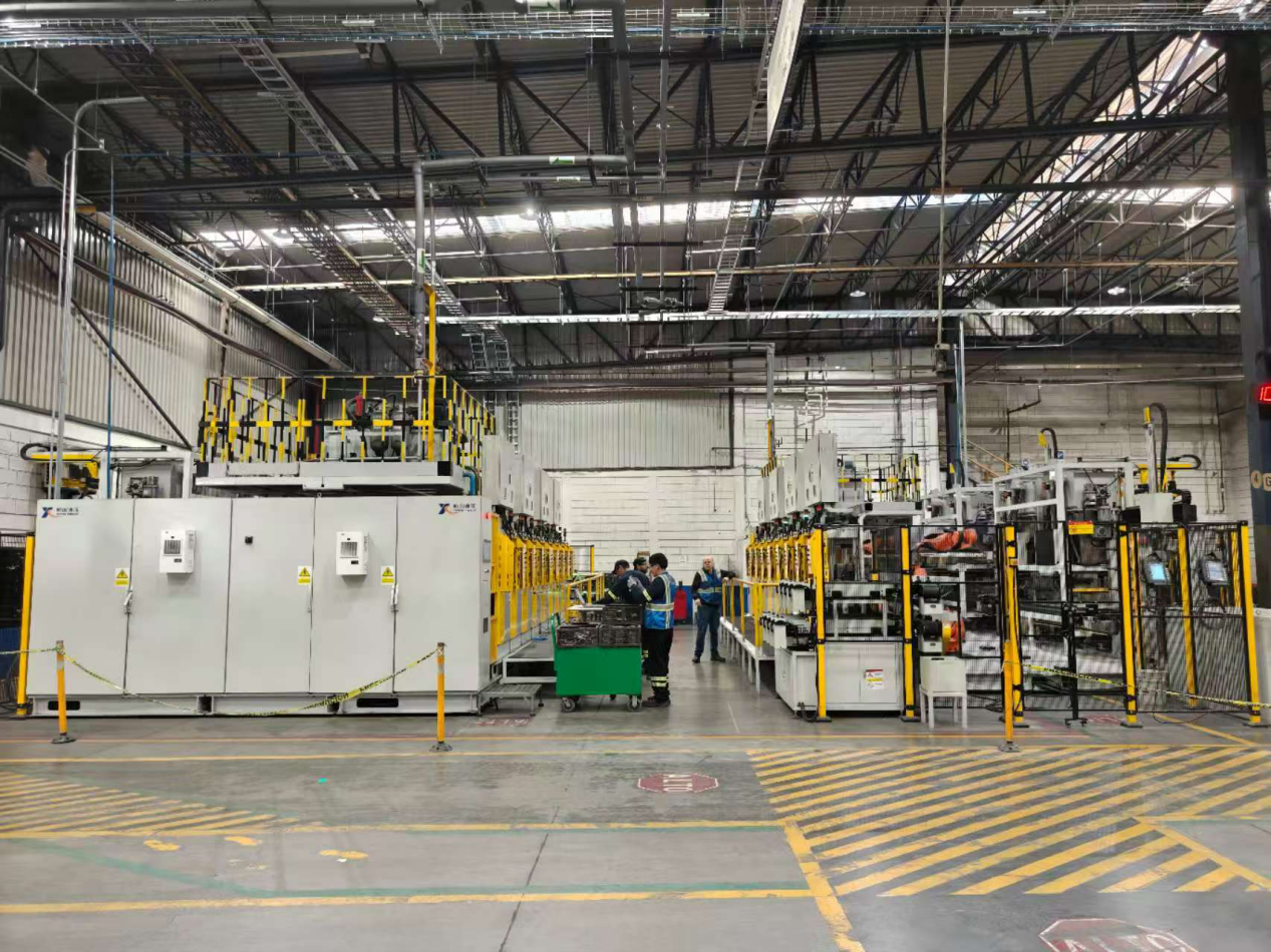 Successful Delivery of 200T 8 Station Fully Automatic Hot Press in ZF Mexico Plant
