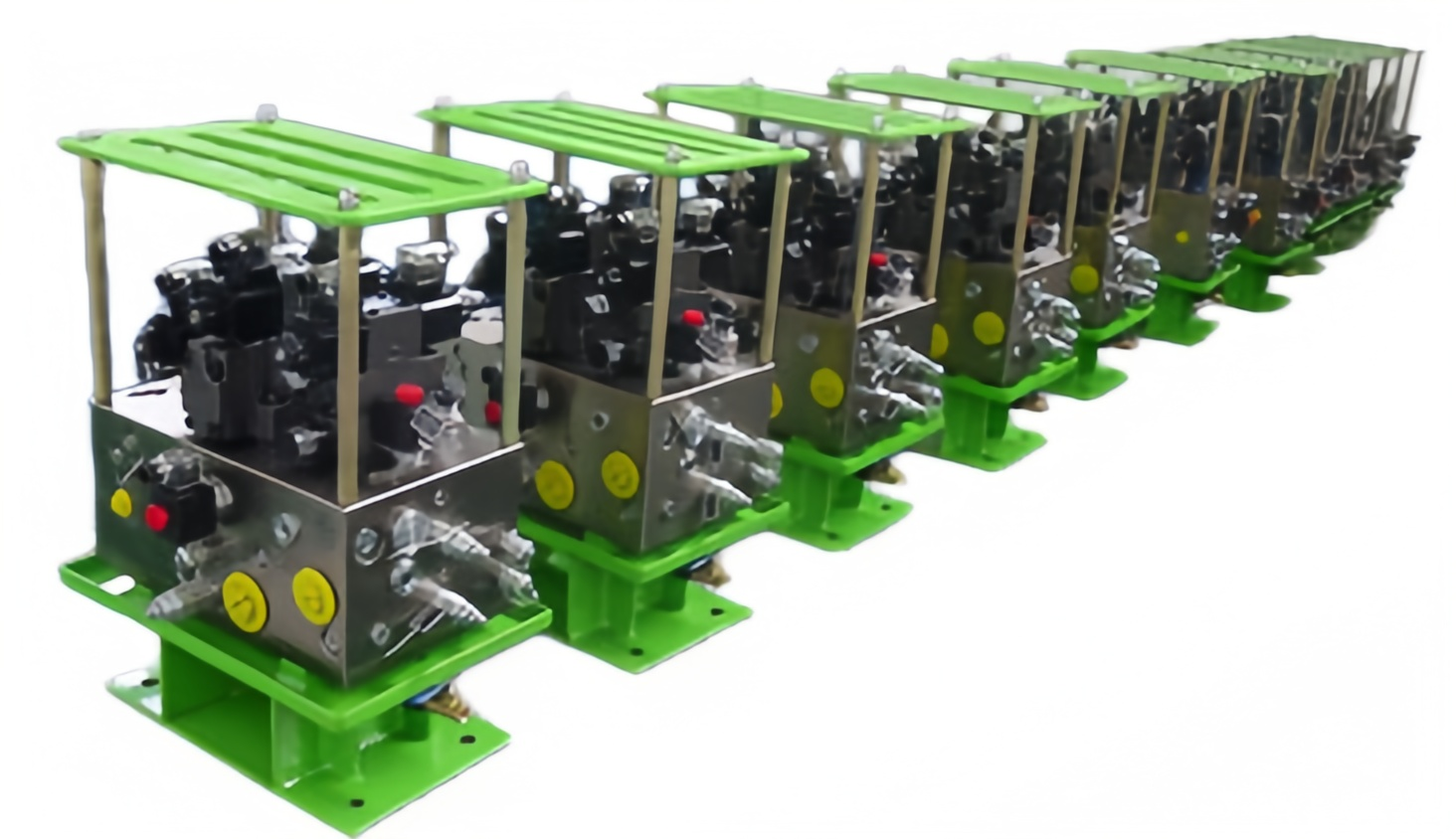 Integrated valve block