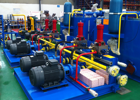 Hydraulic System for Bar Rolling Line