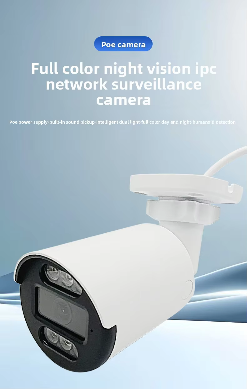 Factory-Customized 8MP 4K Smart Security Camera Outdoor PoE IP 13 Inch IP66 Waterproof Dual-Light Color Night Vision CCTV supplier